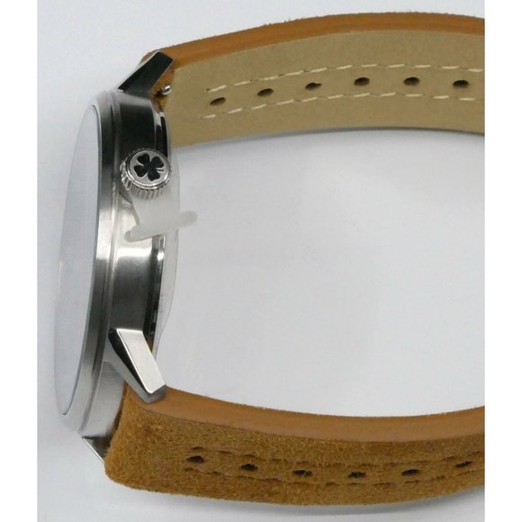 New Lucky Brand Men's Fairfax Tan Suede Strap - Picture 4 of 7